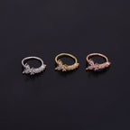 hoop earrings, body jewelry, gold hoop earrings, gold hoops, huggies earrings, silver hoop earrings, small hoop earrings, cartilage earrings, gold hoops