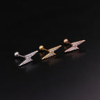 cartilage earrings, piercing jewelry, cartilage piercing, body jewelry, helix piercing, helix earrings, tragus piercing