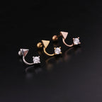 cartilage earrings, piercing jewelry, cartilage piercing, body jewelry, helix piercing, helix earrings, tragus piercing