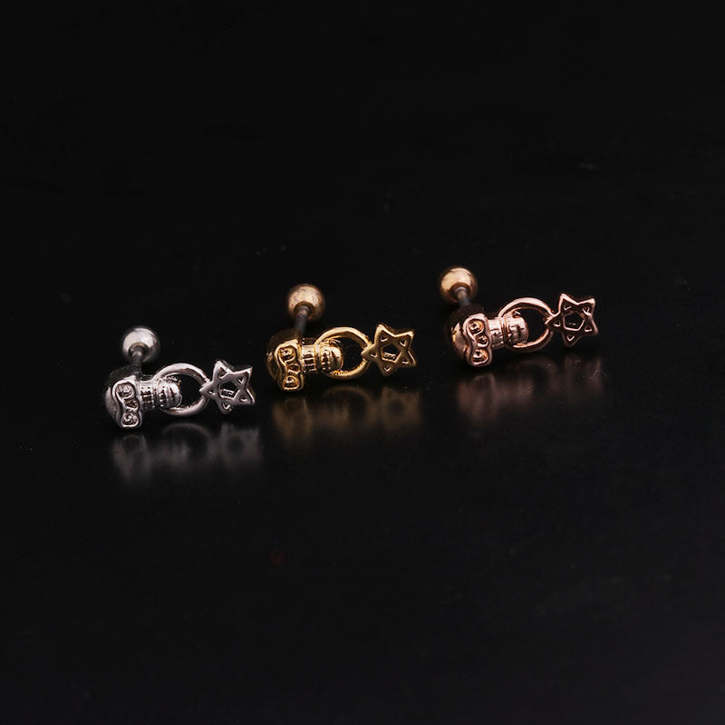 20G Cartilage Tiny Stud Earring Conch Tragus Helix Earrings | HSPJ243