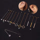 20G Hypoallergenic Bar Tragus Chain Link Stud