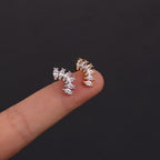 16G Curved Bar  Cartilage Conch Earrings