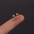 16G Butterfly Cartilage Conch Earrings