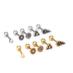 20G Cartilage Tiny Stud Earring Vintage Stud Earrings | HSPJ265