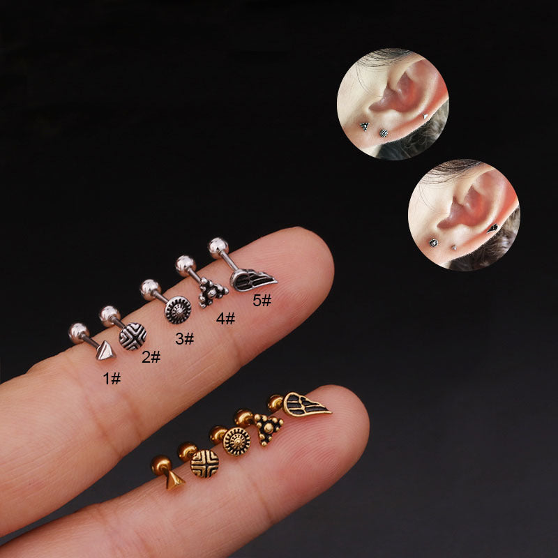 20G Cartilage Tiny Stud Earring Vintage Stud Earrings | HSPJ265