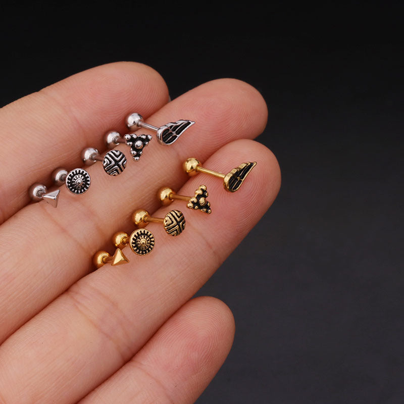 20G Cartilage Tiny Stud Earring Vintage Stud Earrings | HSPJ265