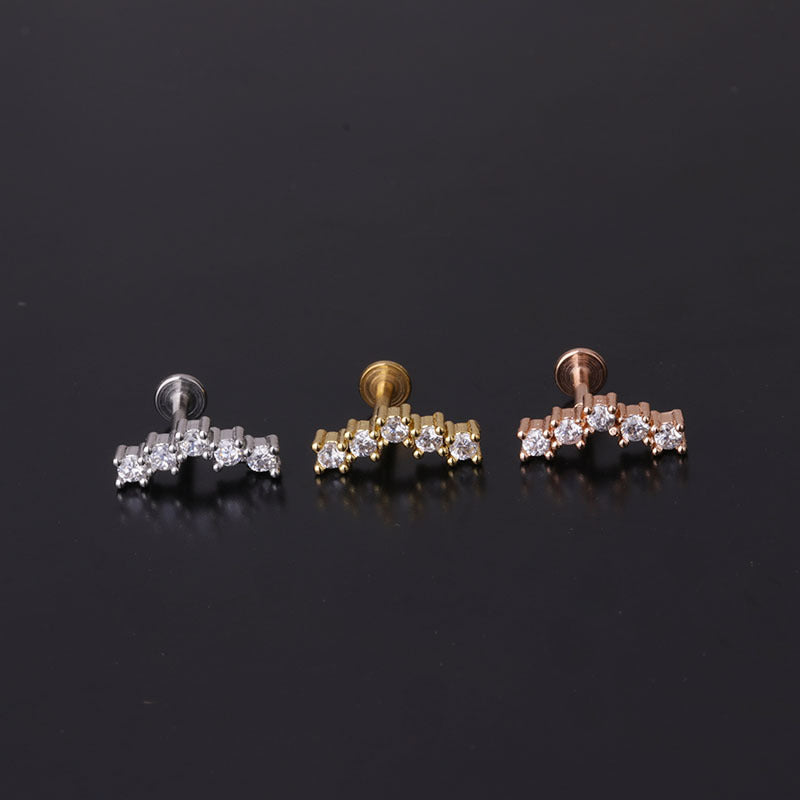 cartilage earrings, piercing jewelry, cartilage piercing, body jewelry, helix piercing, helix earrings, tragus piercing, leaf earrings