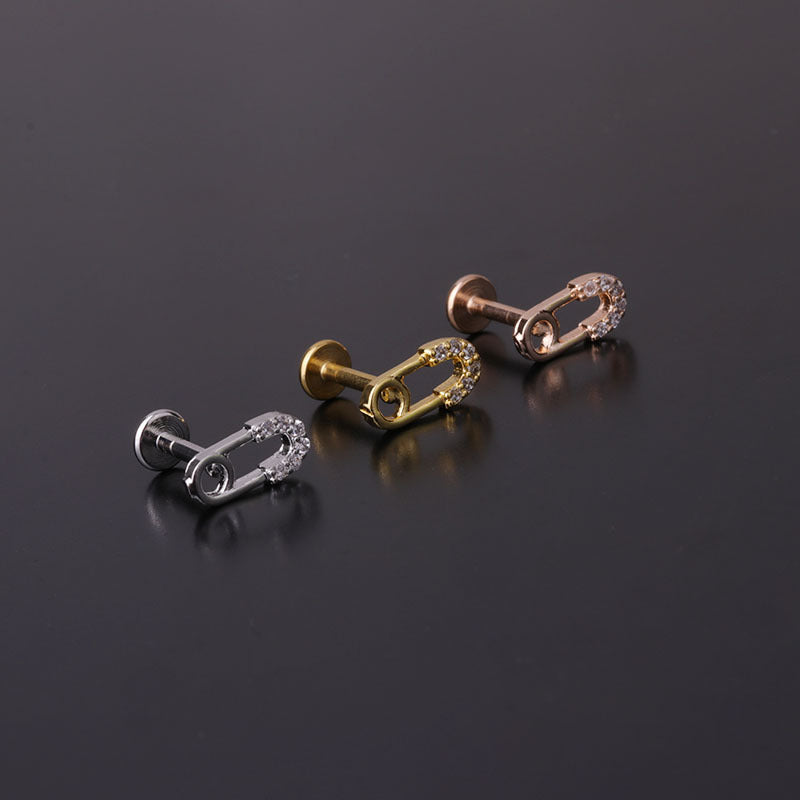 cartilage earrings, piercing jewelry, cartilage piercing, body jewelry, helix piercing, helix earrings, tragus piercing, leaf earrings