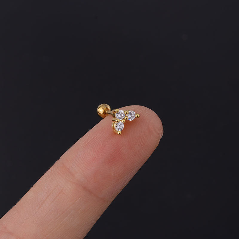 20G Cartilage Tiny Stud Earring Heart Stud Earrings | HSPJ302