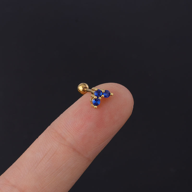 20G Cartilage Tiny Stud Earring Heart Stud Earrings | HSPJ302