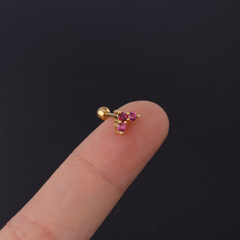 20G Cartilage Tiny Stud Earring Heart Stud Earrings | HSPJ302