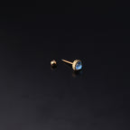 cartilage earrings, piercing jewelry, cartilage piercing, body jewelry, helix piercing, helix earrings, tragus piercing, moonstone cartilage