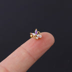 20G Ribbon Bow Earrings Studs Unicorn Piercings