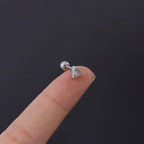 1.2mm Marquise Geometry Daith Stud Piercings | HSPJ316