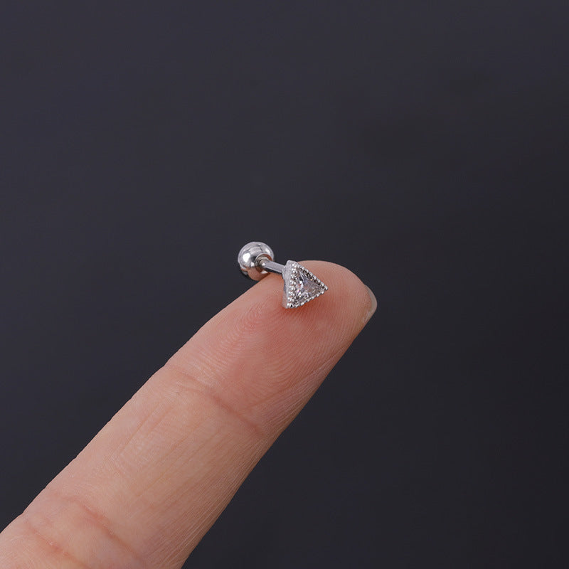 1.2mm Marquise Geometry Daith Stud Piercings | HSPJ316