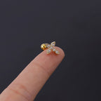 1.2mm Marquise Geometry Daith Stud Piercings | HSPJ316