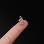 cartilage earrings, piercing jewelry, cartilage piercing, body jewelry, helix piercing, helix earrings, tragus piercing, snake earrings