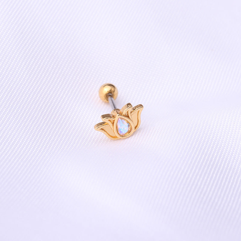 20G Cartilage Tiny Stud Earring Ocean Animal Earrings | HSPJ322