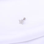 cartilage earrings, piercing jewelry, cartilage piercing, body jewelry, helix piercing, helix earrings, tragus piercing, flower earrings