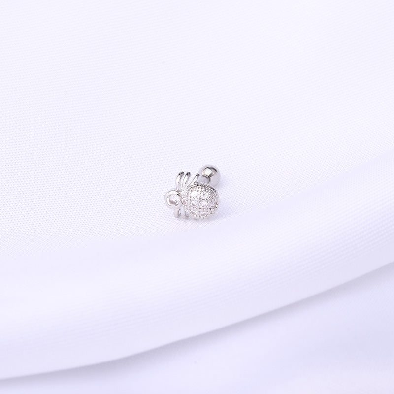 cartilage earrings, piercing jewelry, cartilage piercing, body jewelry, helix piercing, helix earrings, tragus piercing, flower earrings