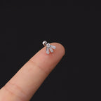 20G Cartilage Tiny Stud Earring Flower Earrings | HSPJ347