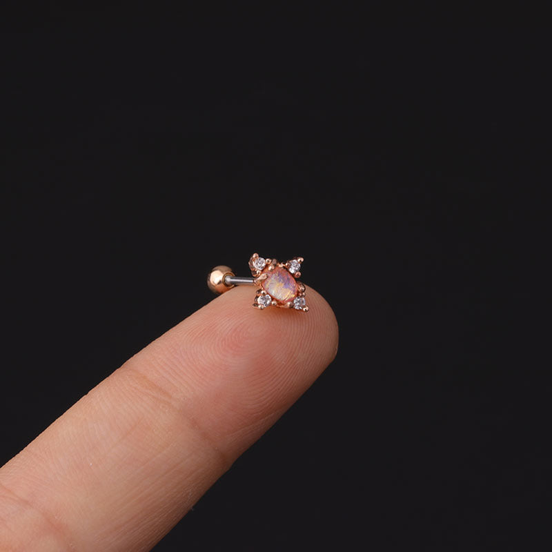 20G Cartilage Tiny Stud Earring Flower Earrings | HSPJ347