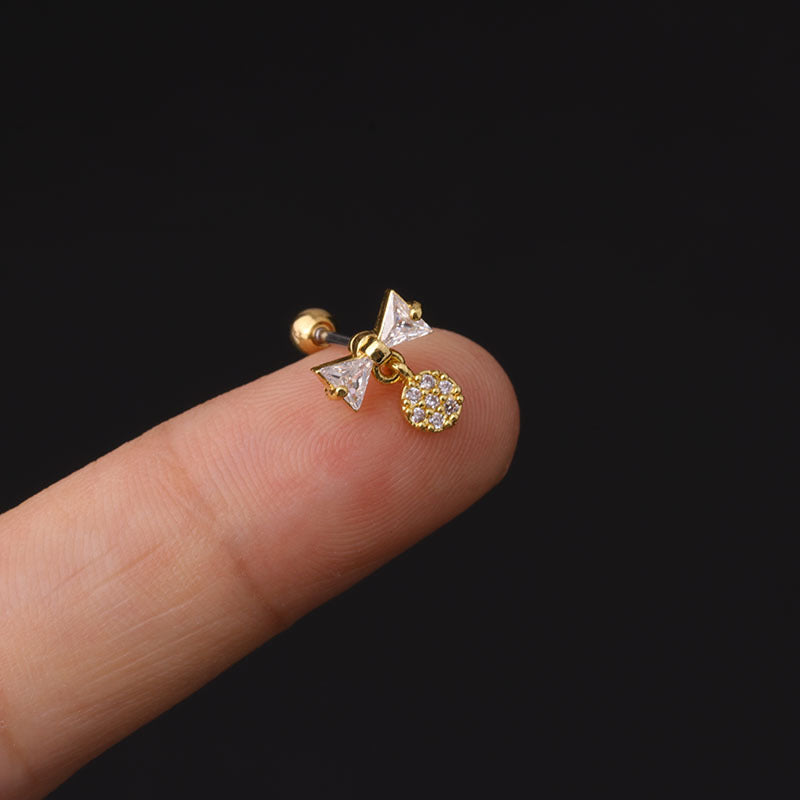 20G Cartilage Tiny Stud Earring Flower Earrings | HSPJ347