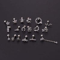 16G Bumble Bee Conch Stud Helix Piercings