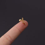 16G Bumble Bee Conch Stud Helix Piercings