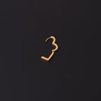 20G Minimalist Geometry Heart U Hoop Earrings | HSPJ360