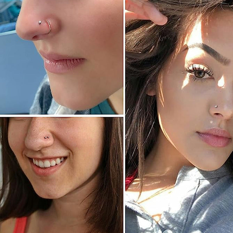 nose ring, nose stud, nose piercing, gold nose ring, fake nose ring, nose piercing jewelry, nose ring hoop, body piercing, body jewelry