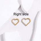 hoop earrings, body jewelry, gold hoop earrings, gold hoops, huggies earrings, silver hoop earrings, small hoop earrings, cartilage earrings, heart earrings