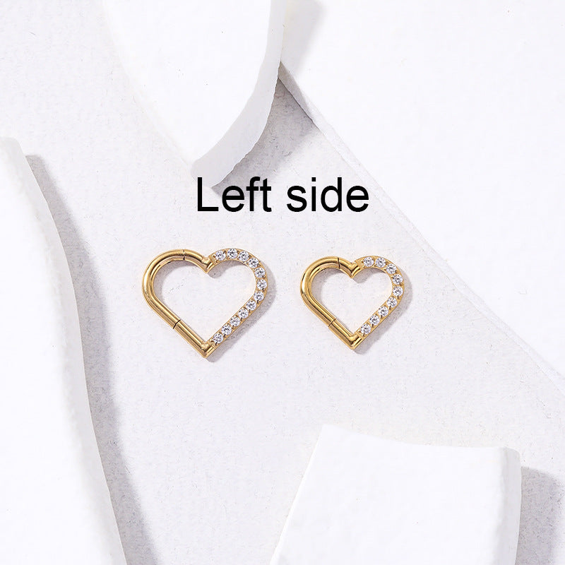 hoop earrings, body jewelry, gold hoop earrings, gold hoops, huggies earrings, silver hoop earrings, small hoop earrings, cartilage earrings, heart earrings