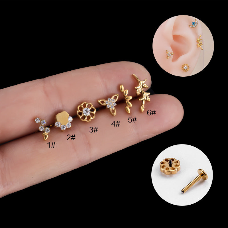 cartilage earrings, piercing jewelry, cartilage piercing, body jewelry, helix piercing, helix earrings, tragus piercing