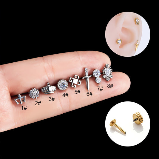 cartilage earrings, piercing jewelry, cartilage piercing, body jewelry, helix piercing, helix earrings, tragus piercing