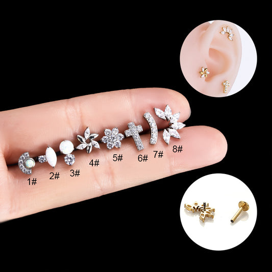 cartilage earrings, piercing jewelry, cartilage piercing, body jewelry, helix piercing, helix earrings, tragus piercing