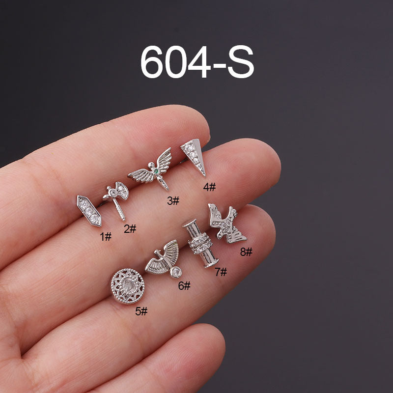 20G Cartilage Swallow Barbell Stud Piercing