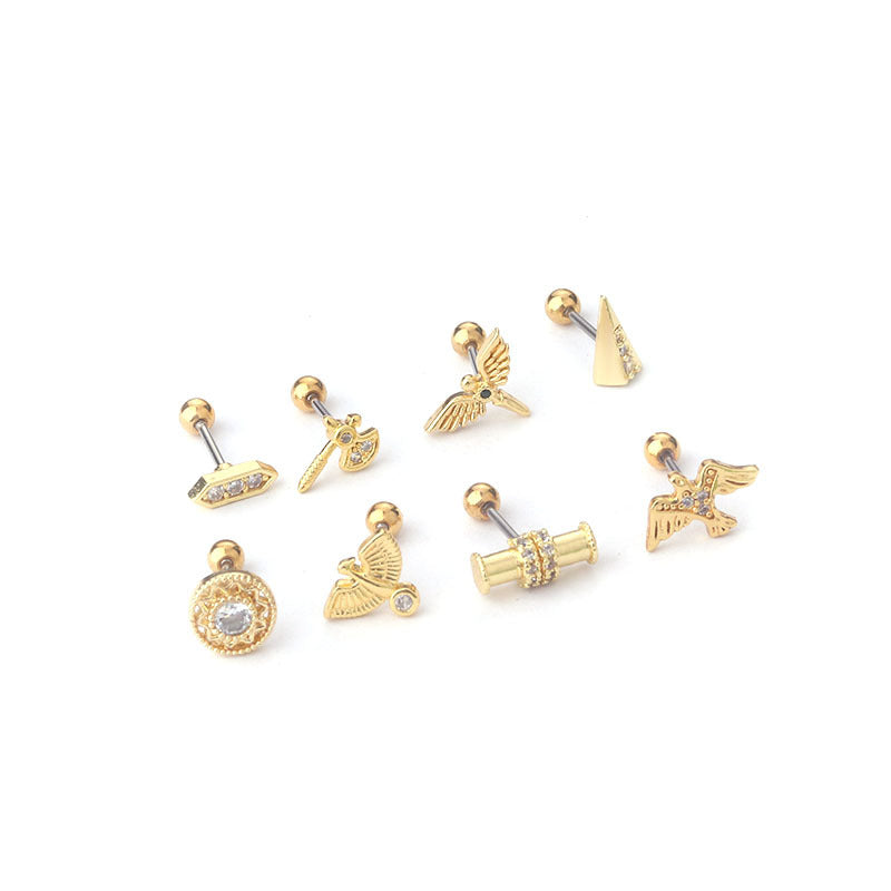 20G Cartilage Swallow Barbell Stud Piercing