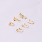 18K Rose Gold Cherry No Piercing Fake Nose Ring