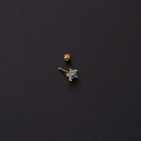 20G Surgical Steel Tiny Flower Conch Stud 