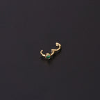 hoop earrings, body jewelry, gold hoop earrings, gold hoops, huggies earrings, silver hoop earrings, small hoop earrings, cartilage earrings, gold hoops