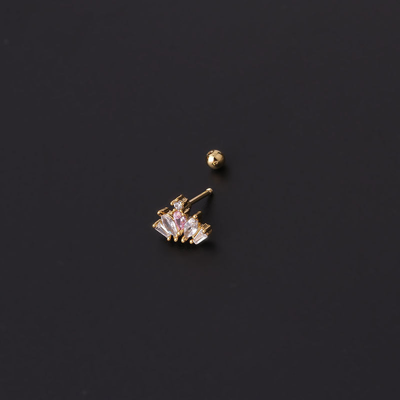 20G Cartilage Tiny Stud Earring Cute Planet Earrings | HSPJ641