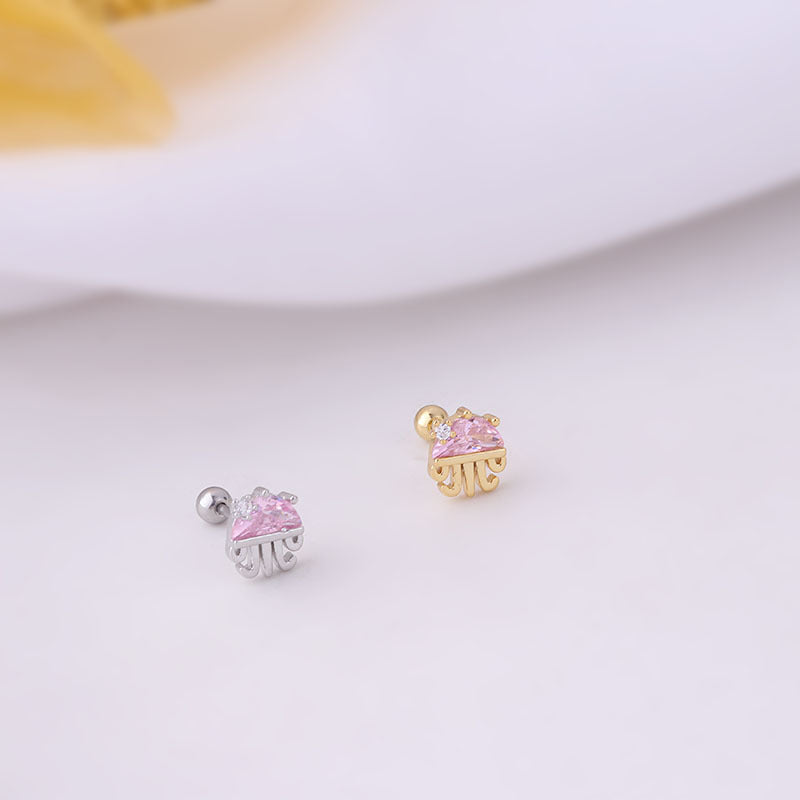 20G Cartilage Tiny Stud Earring Octopus Earrings | HSPJ652