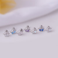 20G Cartilage Tiny Planet Tragus Stud Earrings