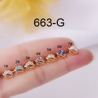 20G Cartilage Tiny Planet Tragus Stud Earrings