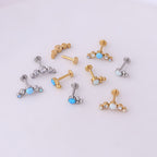 cartilage earrings, piercing jewelry, cartilage piercing, body jewelry, helix piercing, helix earrings, tragus piercing