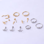 nose ring, nose stud, nose piercing, gold nose ring, fake nose ring, nose piercing jewelry, nose ring hoop, body piercing, body jewelry