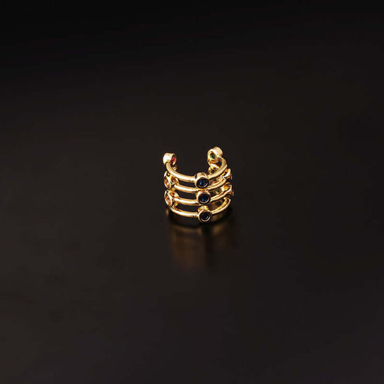 18K Gold No Piercing Ear Cuff, Snake Ear Climber, Starfish Ear Cuff