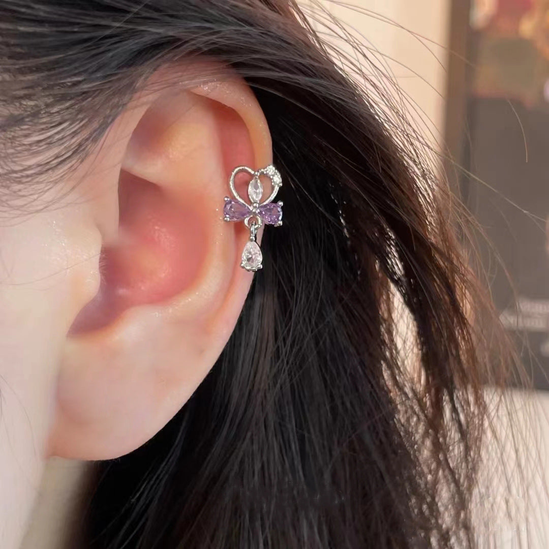 cartilage earrings, piercing jewelry, cartilage piercing, body jewelry, helix piercing, helix earrings, tragus piercing, heart earrings