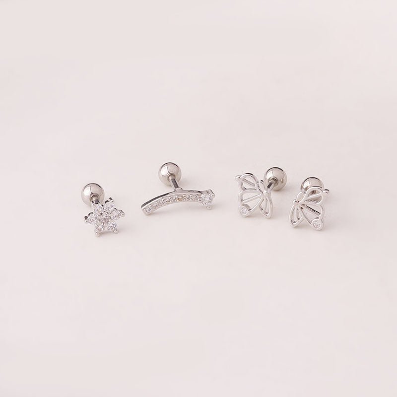cartilage earrings, piercing jewelry, cartilage piercing, body jewelry, helix piercing, helix earrings, tragus piercing